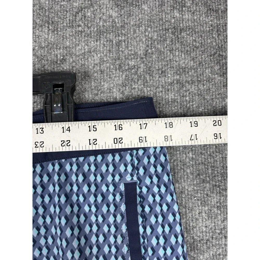 Rhone Point Break Board Shorts Mens 33 Blue Geometric Swim Trunks 7